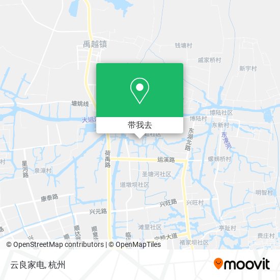 云良家电地图