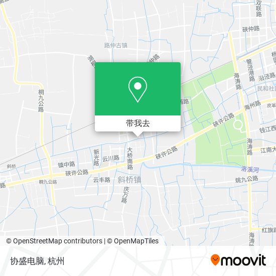 协盛电脑地图