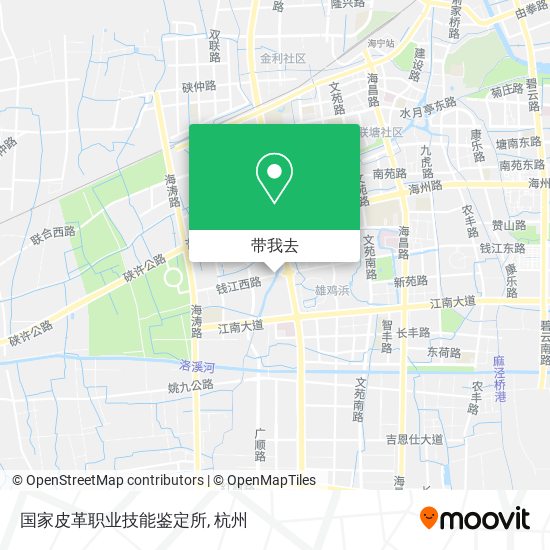 国家皮革职业技能鉴定所地图