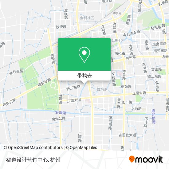 福道设计营销中心地图