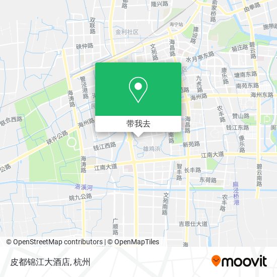 皮都锦江大酒店地图