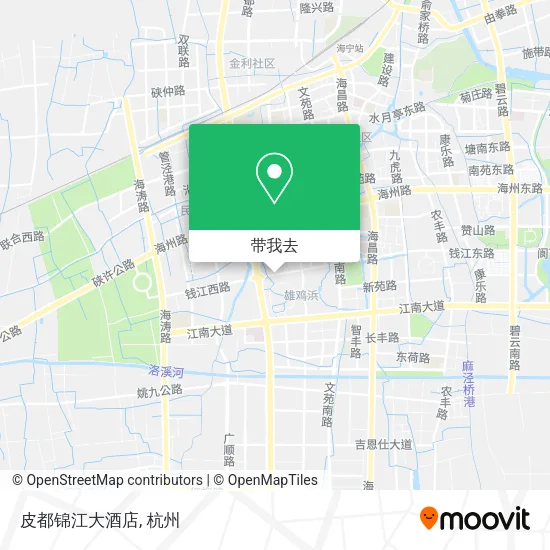 皮都锦江大酒店地图