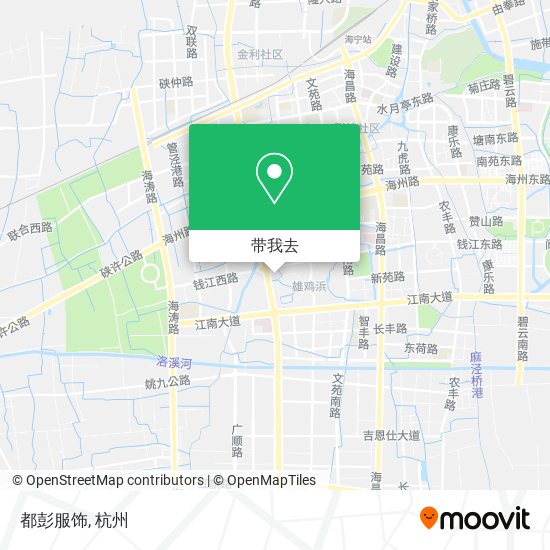 都彭服饰地图