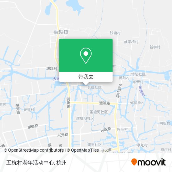 五杭村老年活动中心地图