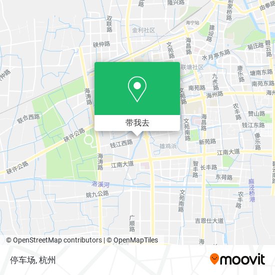 停车场地图