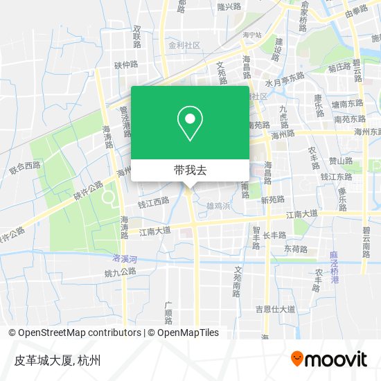 皮革城大厦地图