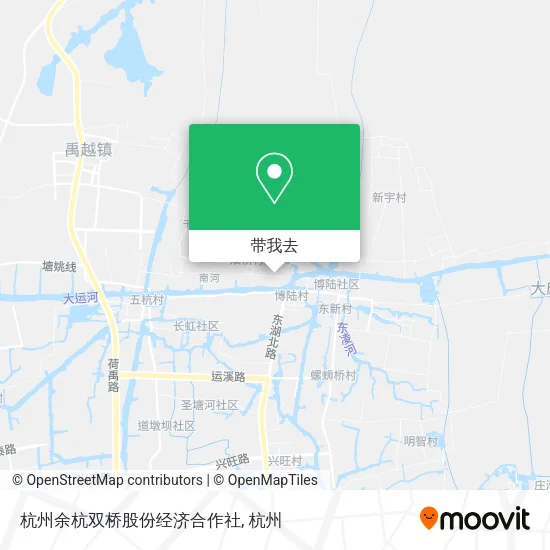 杭州余杭双桥股份经济合作社地图