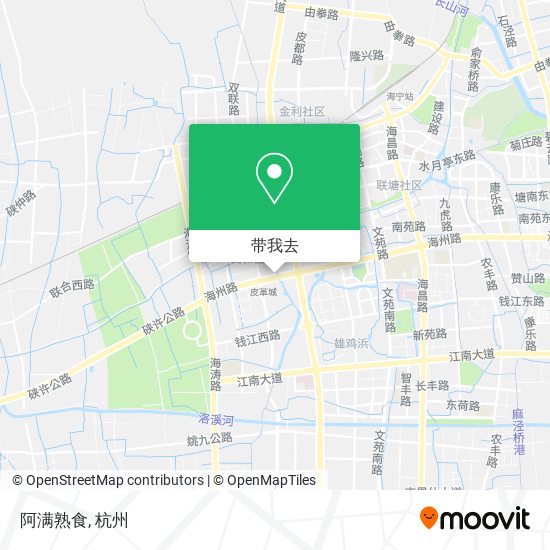 阿满熟食地图