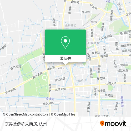 京昇堂伊桥大药房地图