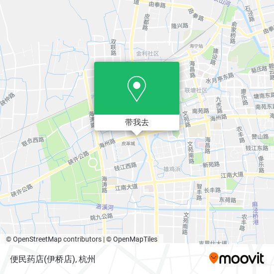 便民药店(伊桥店)地图
