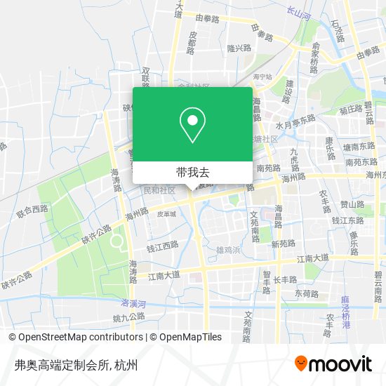 弗奥高端定制会所地图