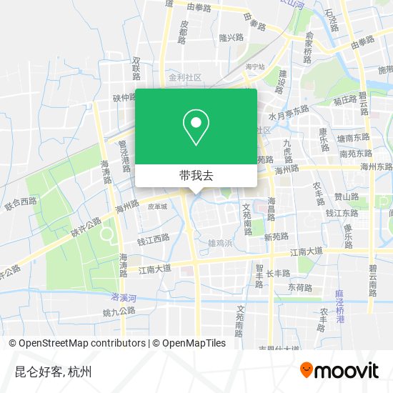 昆仑好客地图