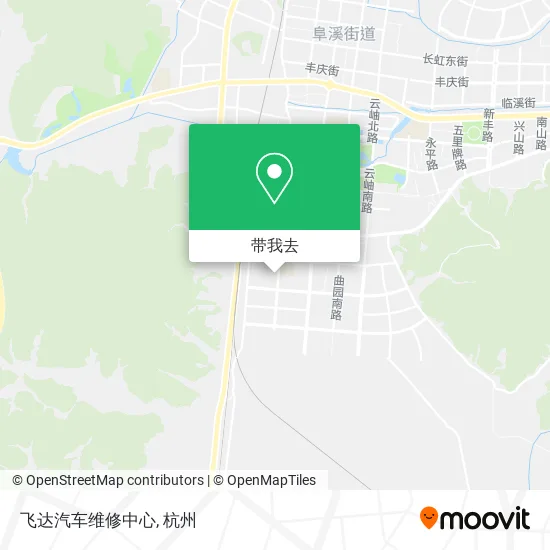 飞达汽车维修中心地图