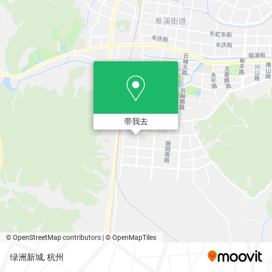 绿洲新城地图