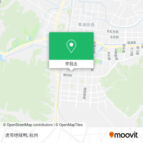 虎哥绝味鸭地图