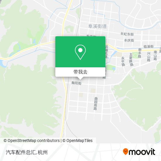 汽车配件总汇地图