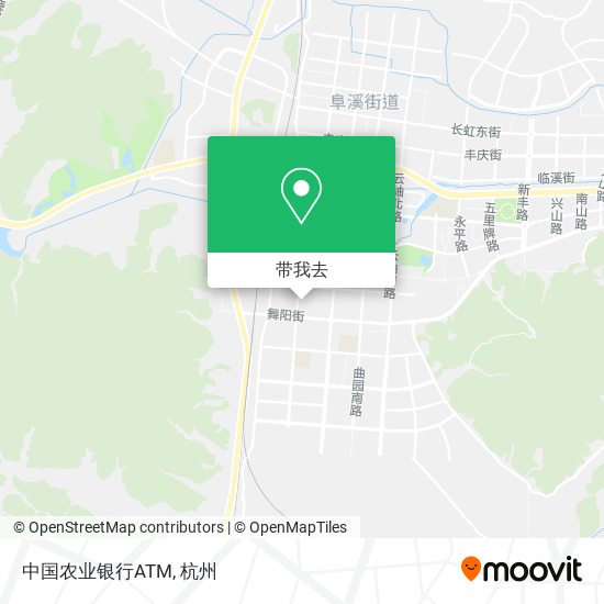中国农业银行ATM地图