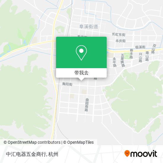中汇电器五金商行地图