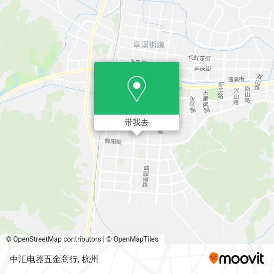 中汇电器五金商行地图