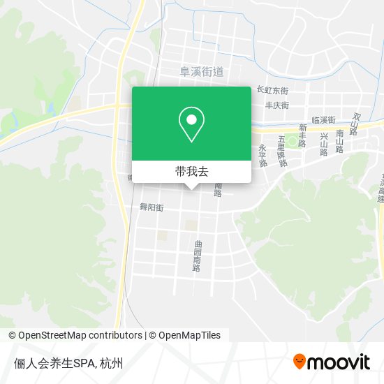 俪人会养生SPA地图