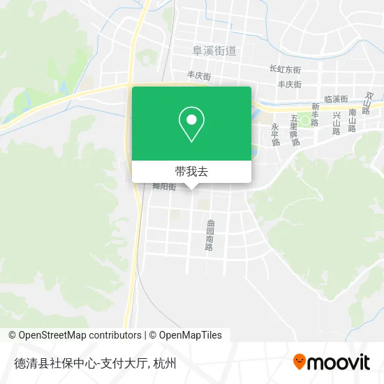 德清县社保中心-支付大厅地图