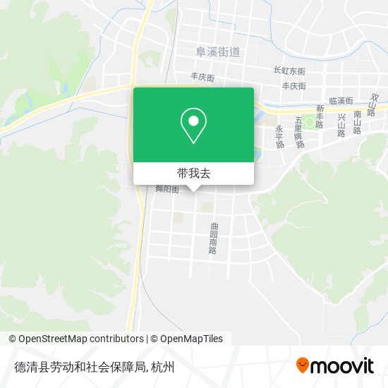 德清县劳动和社会保障局地图