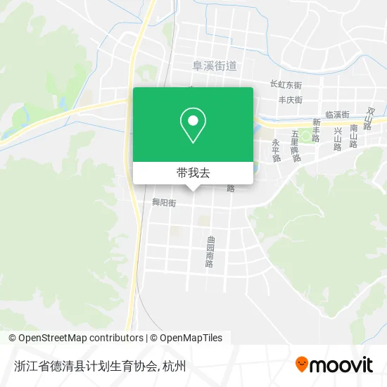 浙江省德清县计划生育协会地图