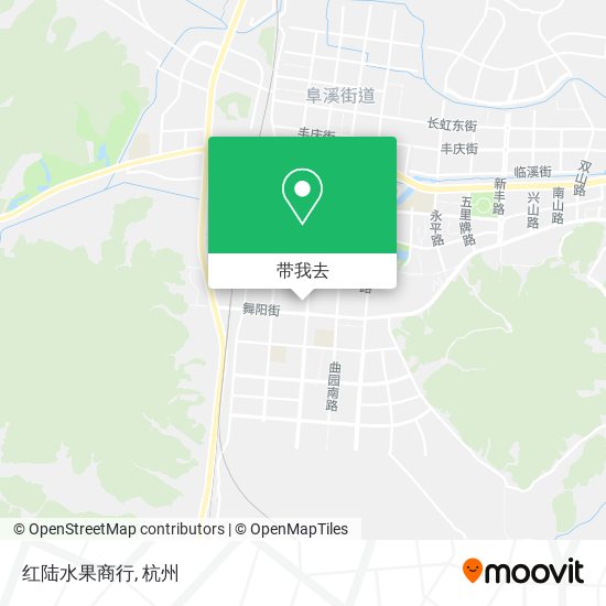 红陆水果商行地图