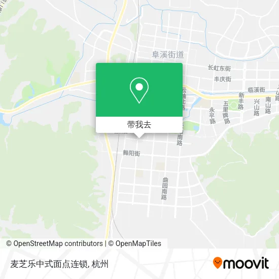 麦芝乐中式面点连锁地图