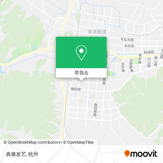 典雅发艺地图