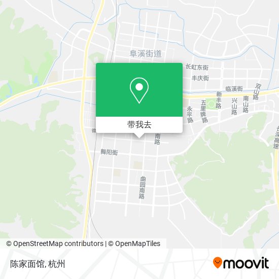 陈家面馆地图