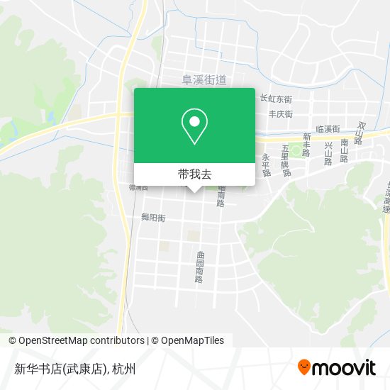 新华书店(武康店)地图