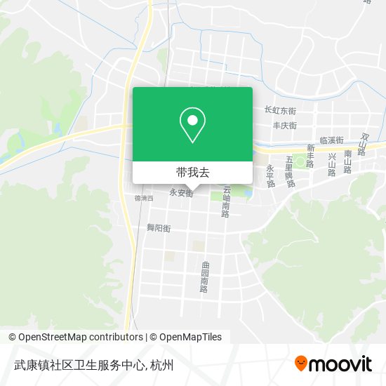 武康镇社区卫生服务中心地图