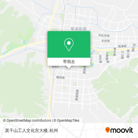 莫干山工人文化宫大楼地图