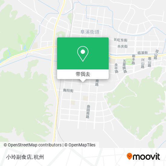 小玲副食店地图