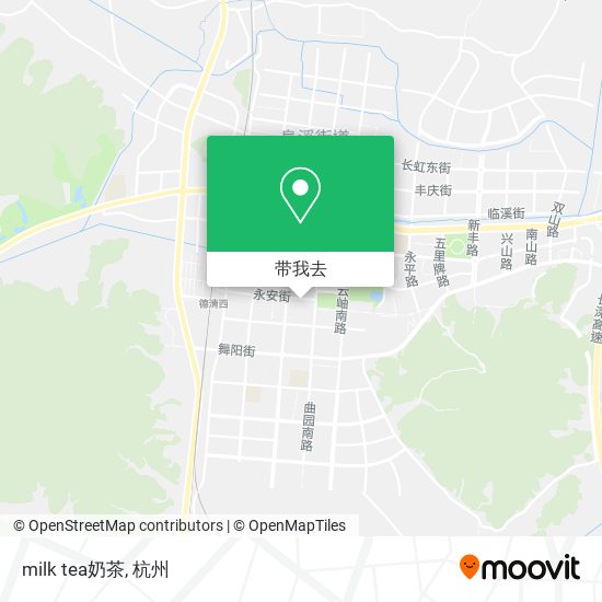 milk tea奶茶地图
