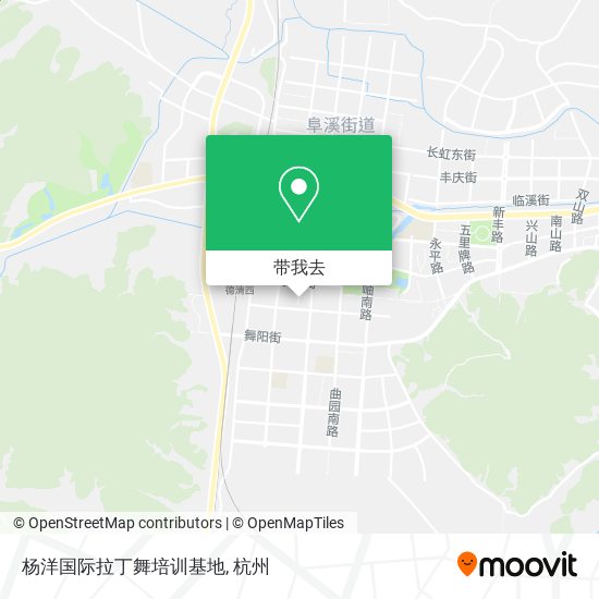 杨洋国际拉丁舞培训基地地图