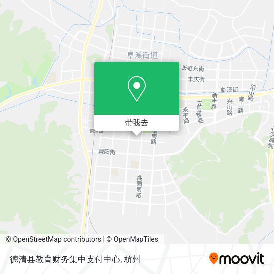 德清县教育财务集中支付中心地图