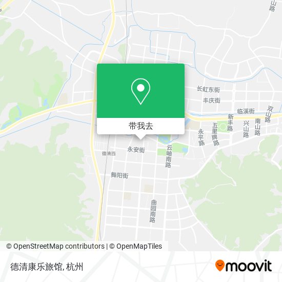 德清康乐旅馆地图