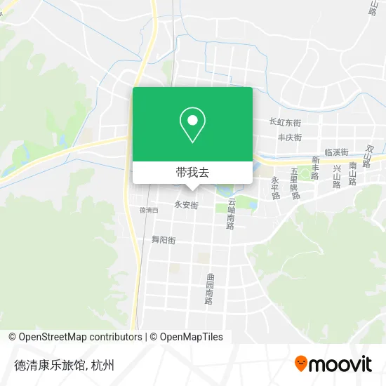 德清康乐旅馆地图