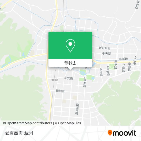 武康商店地图