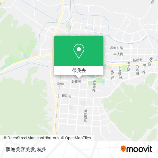 飘逸美容美发地图