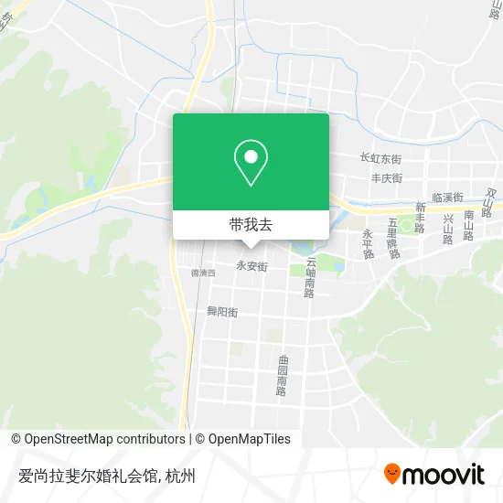 爱尚拉斐尔婚礼会馆地图