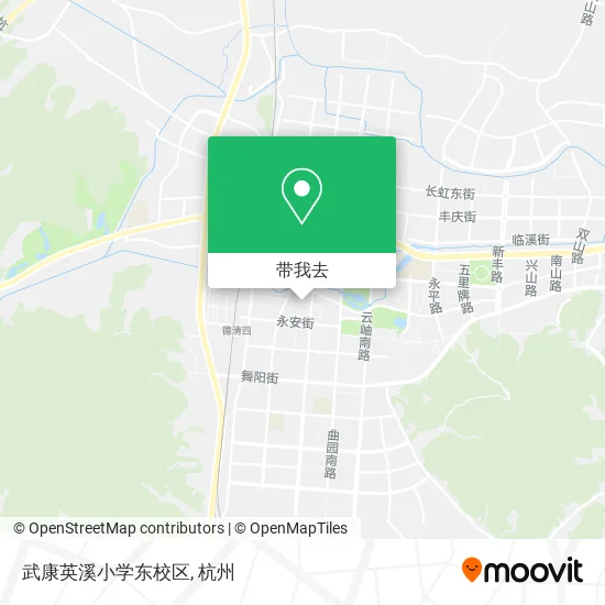 武康英溪小学东校区地图