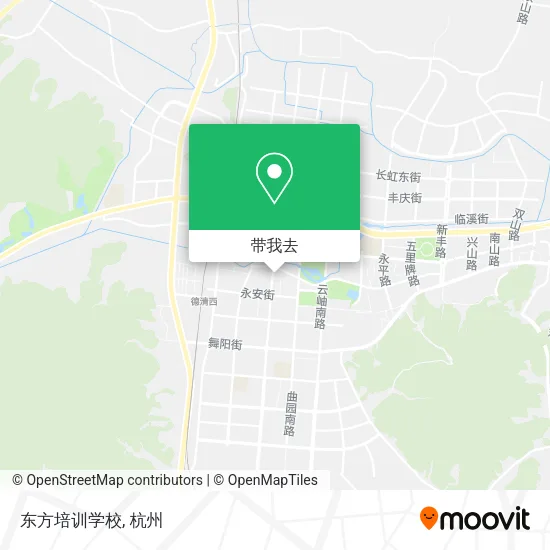 东方培训学校地图
