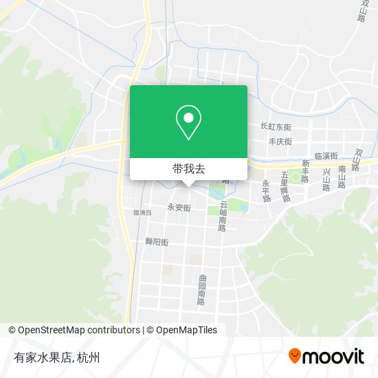 有家水果店地图