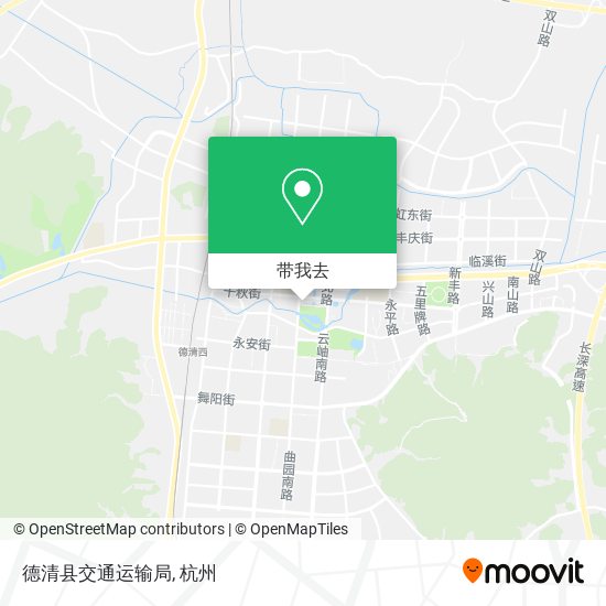 德清县交通运输局地图