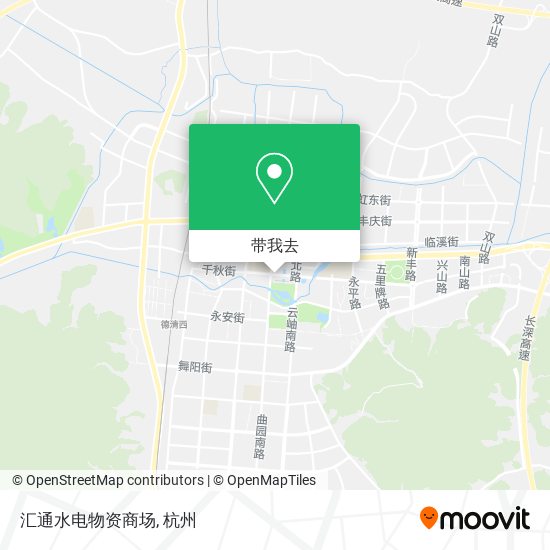 汇通水电物资商场地图