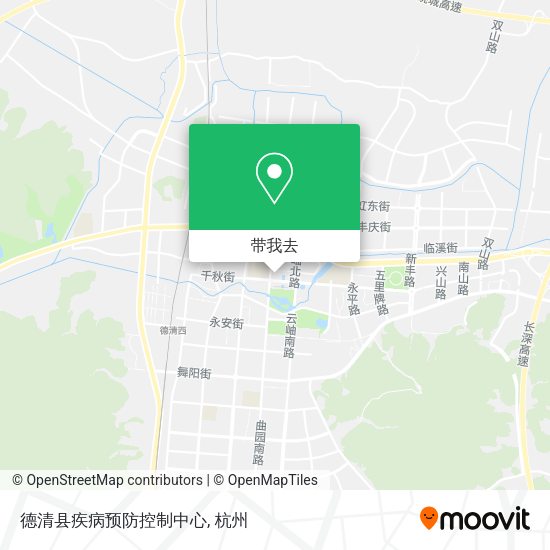 德清县疾病预防控制中心地图