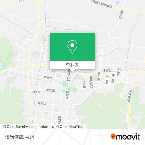 澳尚酒店地图